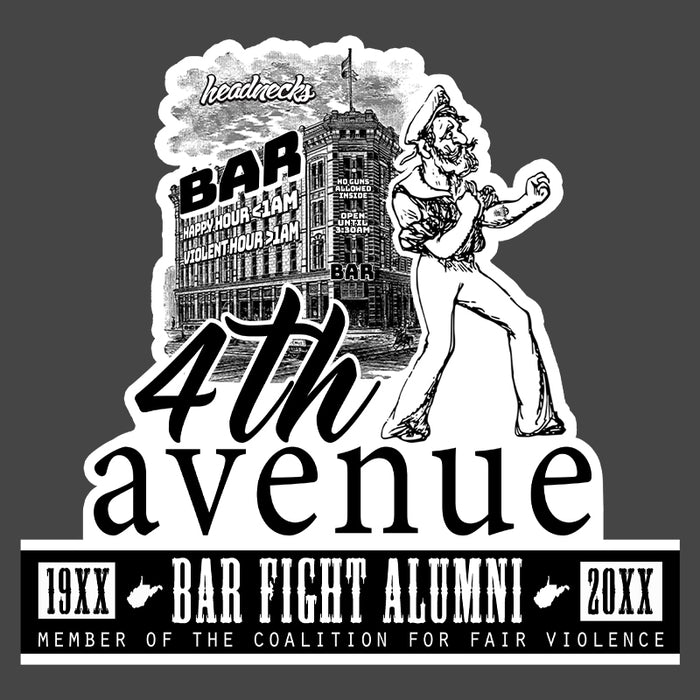 4th Ave. Bar Fight Alumni - T-Shirt