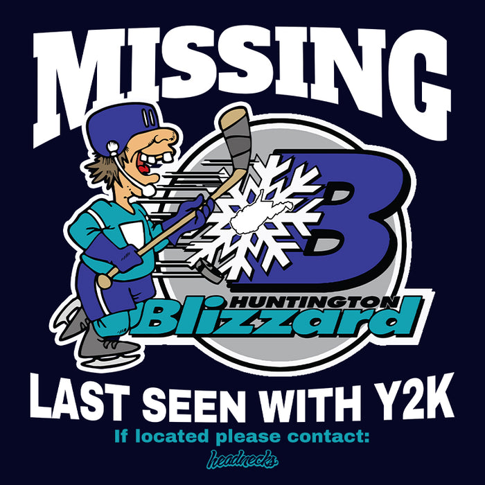 Missing: Last Seen With Y2K - Huntington Blizzard - T-Shirt