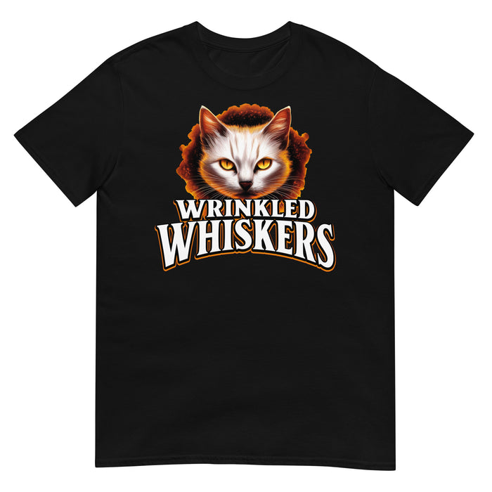 Wrinkled Whiskers Series Logo - T-Shirt