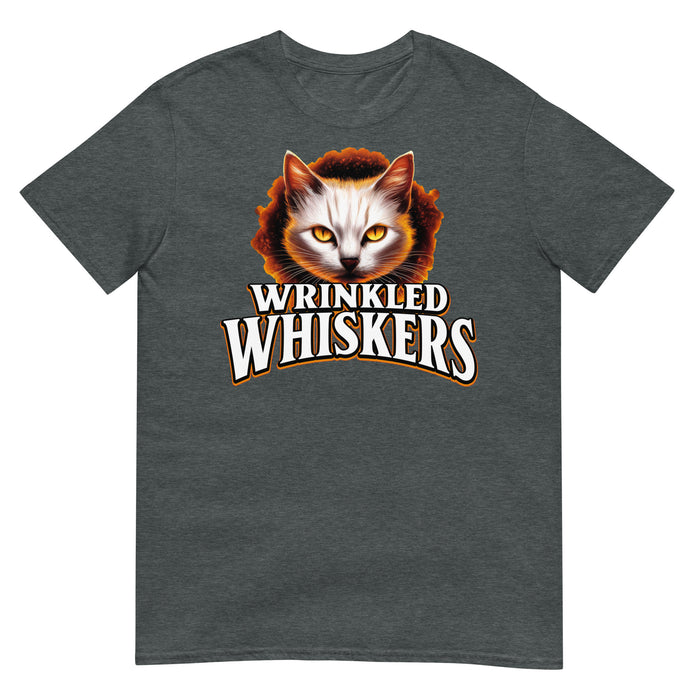 Wrinkled Whiskers Series Logo - T-Shirt