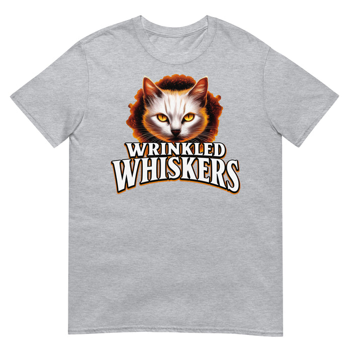 Wrinkled Whiskers Series Logo - T-Shirt