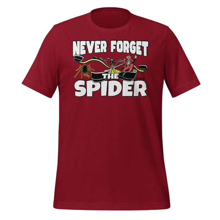 Never Forget The Spider - T-Shirt